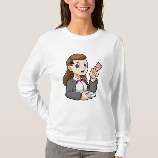 Dealer at Poker T-shirt (Voorkant)