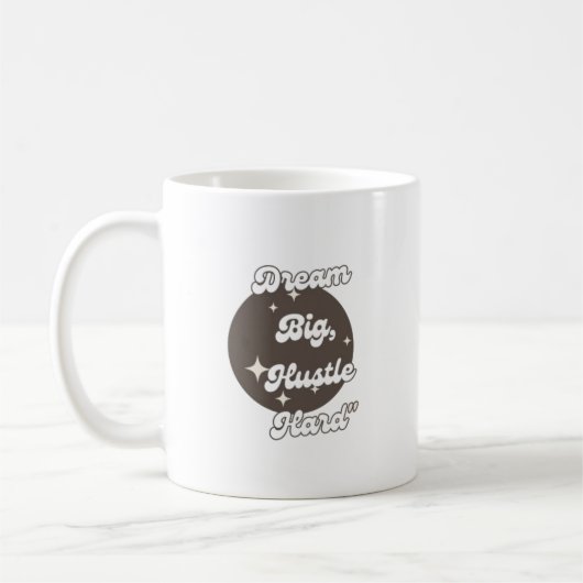 Deam big hustard hard Mug (Gauche)