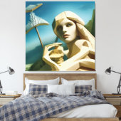 Dean Art Design Canvas Afdruk (Insitu (Slaapkamer))