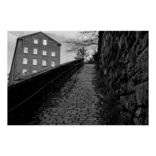 Dean Clough Ascent - Echo's van Brandt Perfect Poster