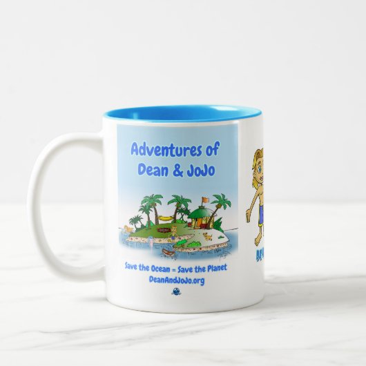 Dean en JoJo Island Adventures Mok (Links)