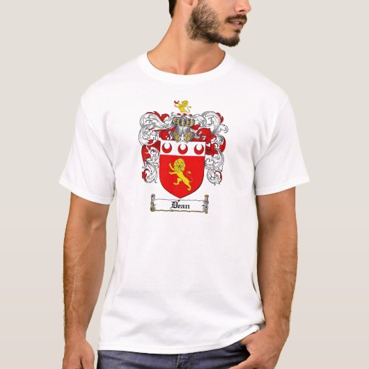 DEAN FAMILY CREST - DEAN COAT OF ARMS T-SHIRT (Voorkant)
