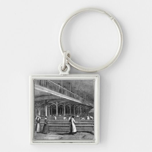 Dean Mills - The Doubling Room, 1851 (litho) Sleutelhanger (Voorkant)