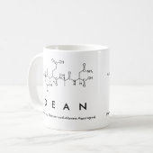 Dean peptide nom mug (Devant gauche)