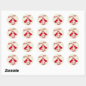 Dean Ronde Sticker (Vel)