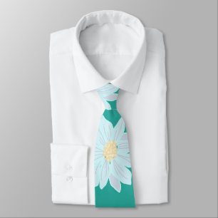 Deanna Day Daisey Stropdas Blauwgroen