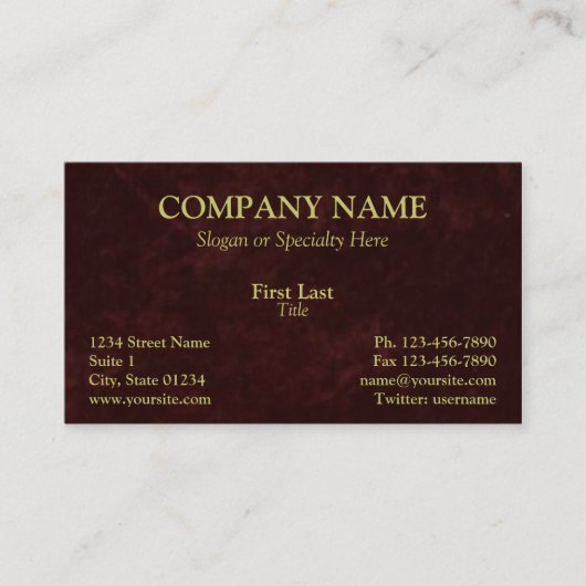 DeAnna Visitekaartje (Voorkant)