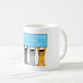 Dean's lijst Gefeliciteerd Koffiemok (Voorkant rechts)