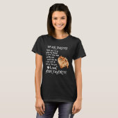 Dear Daddy Pomeranian Dog Dad Father s Day T-shirt (Voorkant volledig)
