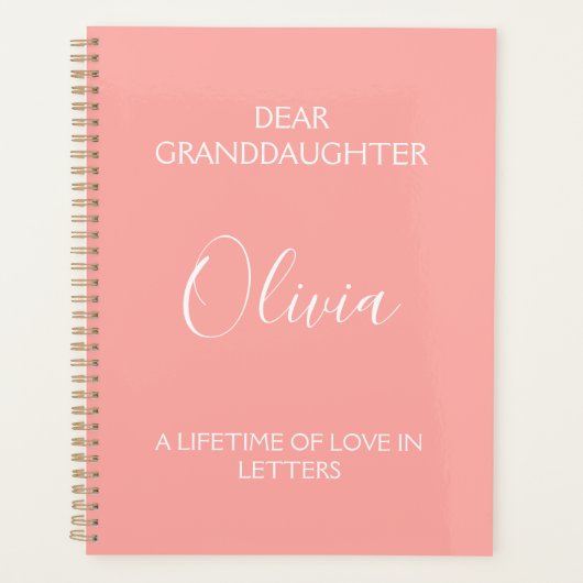 Dear Granddaughter: A Lifetime of Love in Letters (Devant)