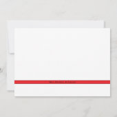 "Dear Jesus" Rode Krijtje brief Foto Kerstkaart (Achterkant)