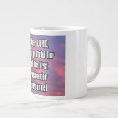 Dear LORD, I am grateful for all the first... Mug (Devant droit)
