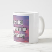 Dear LORD, I am grateful for Easter Sunday Mug (Devant droit)