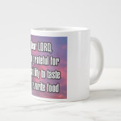 Dear LORD, I am grateful for the ability to... Mug (Devant droit)
