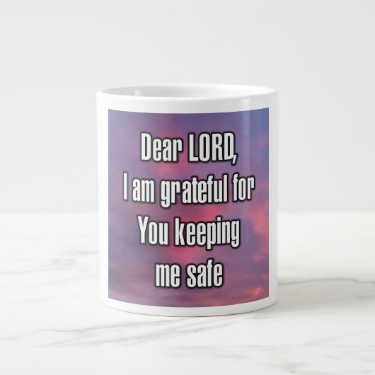 Dear LORD, I am grateful for You keeping me... Mug (Devant)