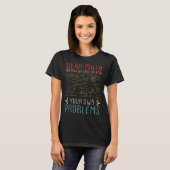 Dear Math Grow Up And Solve Your Own Problems Funn T-shirt (Voorkant volledig)