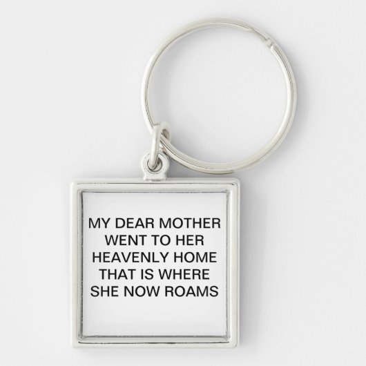 DEAR MOTHER SLEUTELHANGER (Voorkant)