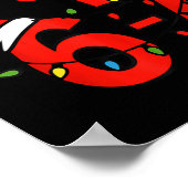 Dear Santa 67 Funny Christmas Six Seven 6-7 Men Wo Poster (Hoek)