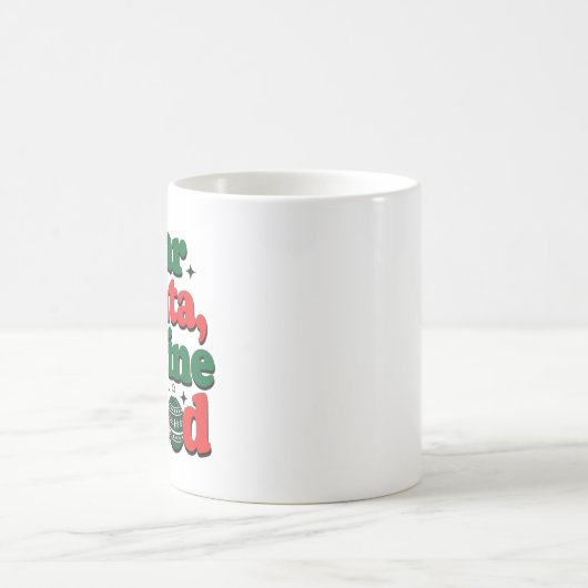 "Dear Santa, Define Good" Funny Christmas Mug Koffiemok (Center)