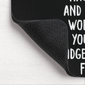 Dear Santa Funny Inappropriate Christmas  Muismat (Hoek)