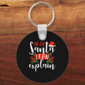 Dear Santa I Can Explain Funny Christmas Decoratio Sleutelhanger (Voorkant)