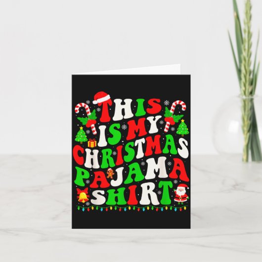 Dear Santa I Can Explain Funny Christmas Kids Men Kaart (Voorkant)