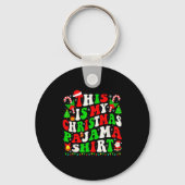 Dear Santa I Can Explain Funny Christmas Kids Men Sleutelhanger (Voorkant)