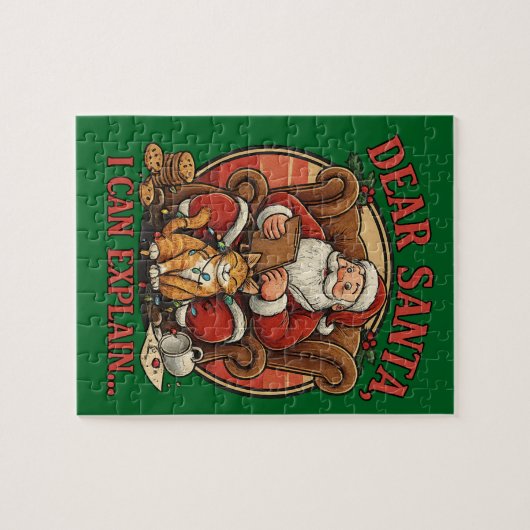 Dear Santa I Can Explain Puzzle (Horizontal)