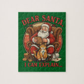 Dear Santa I Can Explain Puzzle Legpuzzel (Verticaal)