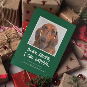 DEAR SANTA IK KAN VERKLAREN Voeg je foto toe