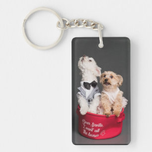 DEAR SANTA, IK WIL ALLE BOTTEN SLEUTELHANGER