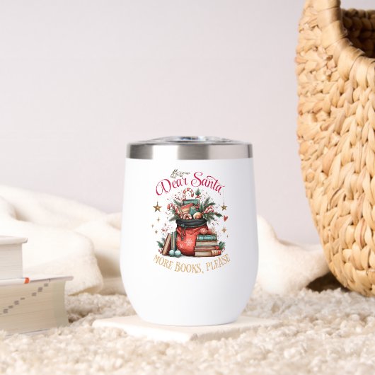 Dear Santa, More Books Please (Salon (pivotée))