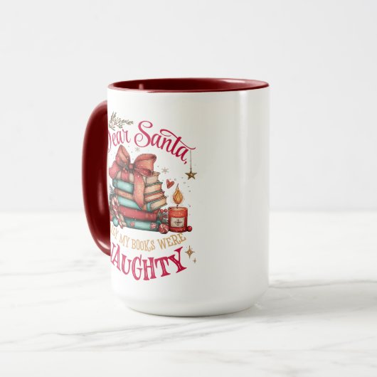 Dear Santa, Only My Books Were Naughty Mok (Voorkant links)