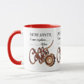 Dear SantaI Can Explain  After Coffee Xmas mug Mok (Links)