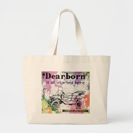 Dearborn - Het begon allemaal hier - canvas tas (Voorkant)