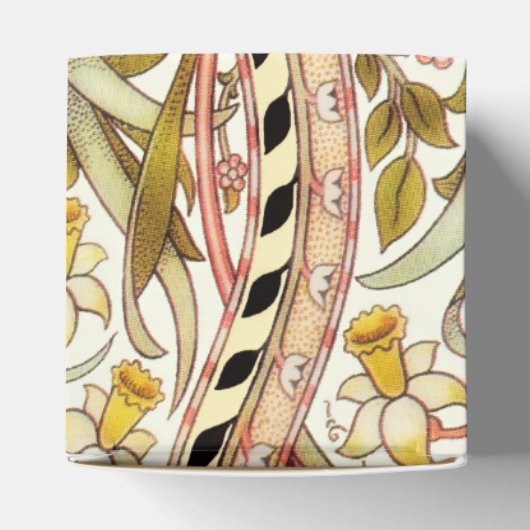 Dearle Daffodil  Floral Pattern Bedankdoosjes (Bovenkant)