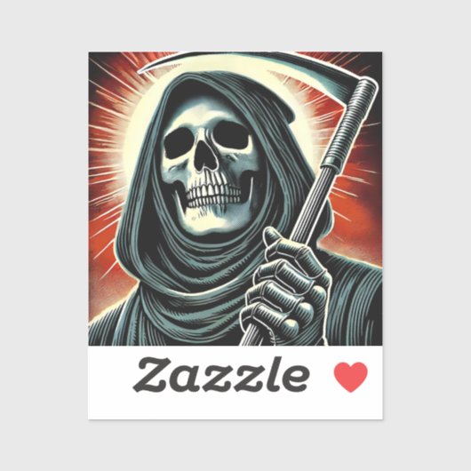 death character illustration sticker (Vel)