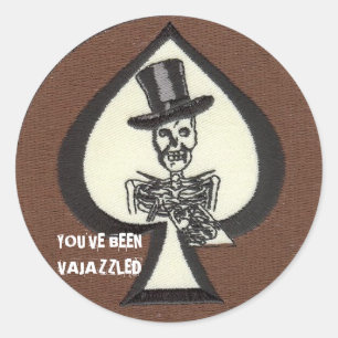 Death Dealer Vajazzle Ronde Sticker