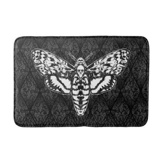 Death Head Moth Bath Mat (Voorkant)
