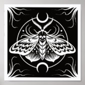 Death Head Moth Poster (Voorkant)