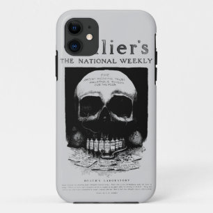 Death Lab Skull Vintage en iPhone Case