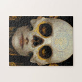 Death Mask Fantasy Sci-Fi Art Legpuzzel (Horizontaal)
