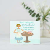 Death Metal Houseechtgenote Briefkaart (Staand voorkant)