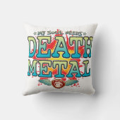Death Metal Soul Cushion Kussen (Achterkant)