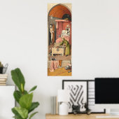 Death & Miser - Hieronymus Bosch Poster des Beaux  (Bureau à domicile)