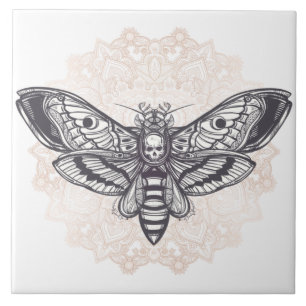 Death Moth Tegeltje