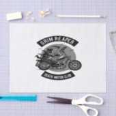 Death Motorcycle Club Tissuepapier (Craft)