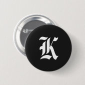 Death Note "K Kira Ronde Button 5,7 Cm (Voorkant /achterkant)