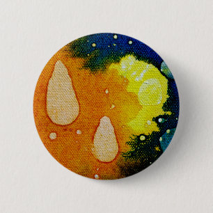 Death Polychromoptic by Michael Moffa Ronde Button 5,7 Cm