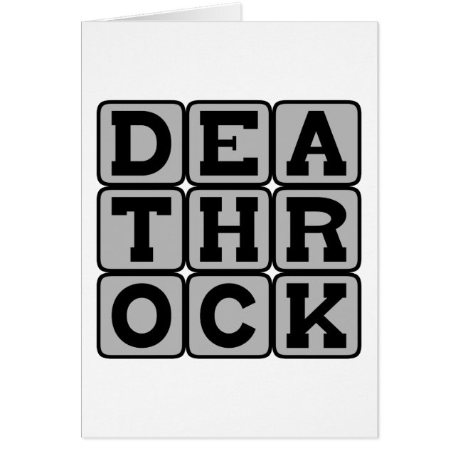 Death Rock, Genre Musical (Devant)